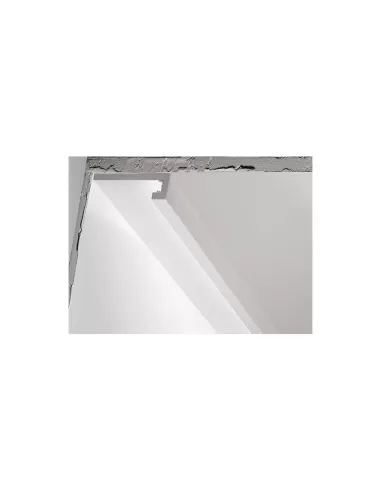 Nobile p8 gesso aluminum profile with single-emission effect, 1m