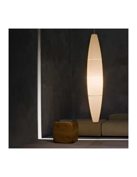 Foscarini 150s00 diffusore havana outdoor giallo crema