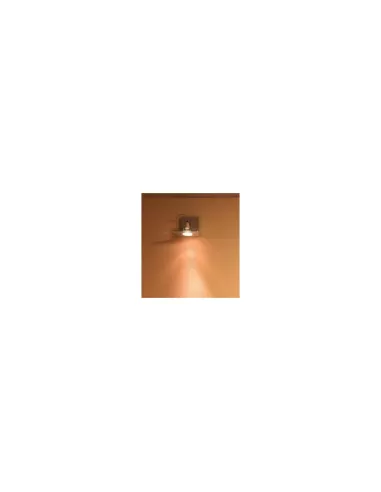 Mirandola applique 1x50w e27 par20 c//anello b co acidato