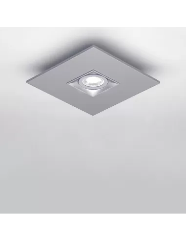 Milan 6077 polifemo ceiling light 1x75w gu10 gr c//l