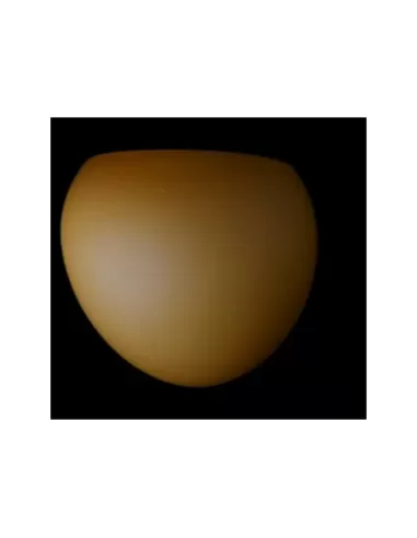 Leucos 0192alb6 golf//p2 mural 100w e27 or blanc