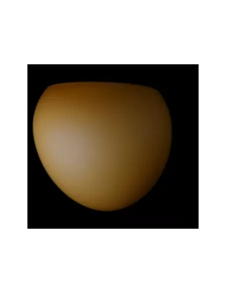 Leucos 0192alb6 golf//p2 parete 100w e27 bianco oro