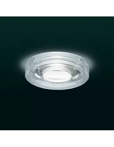 Leucos 1170gxc bisk spot encastrable 50w gu5,3 cristal