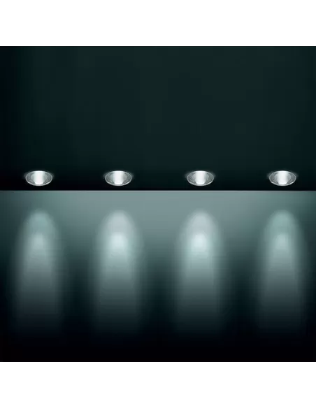 Spot encastré Leucos 1270gxc ony 50w GU5.3 cristal