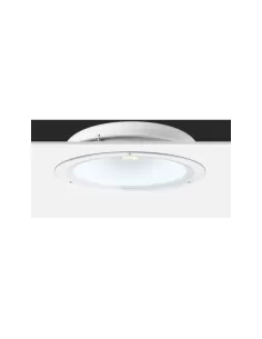 Plafonnier Bega 2927, diamètre 51 cm, 5 x 40 W, culot E14, blanc