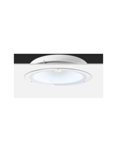 Plafonnier Bega 2927, diamètre 51 cm, 5 x 40 W, culot E14, blanc