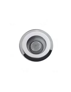 Linea light 85828w10 otix 8 cadre 1led 2w avec alimentation en acier inoxydable