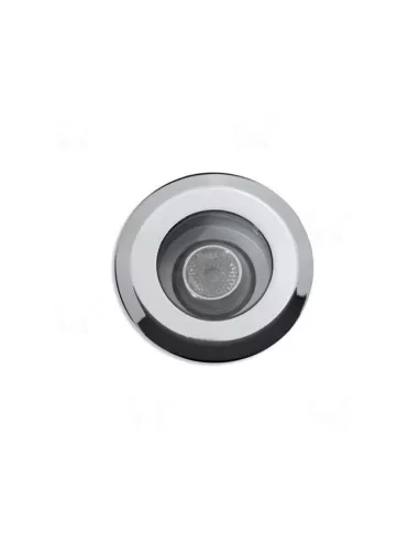 Linea light 85828w10 otix 8 cadre 1led 2w avec alimentation en acier inoxydable