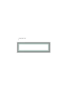 Martini 76185 00 Wandleuchte Körper 275x85 Pirex Serie 11wm