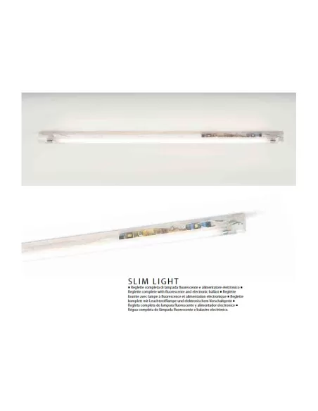 Targetti 391420 slim light fluo 21w 230v