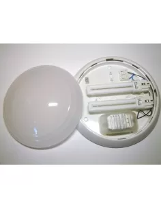 Lival 13521046 partout plafoniera soffitto 2x9w bianca 2