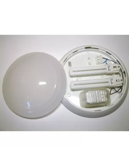 Lival 13521046 partout plafoniera soffitto 2x9w bianca