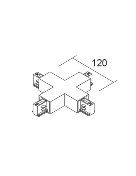 Ivela 7657-10-w31 cross joint 850 white
