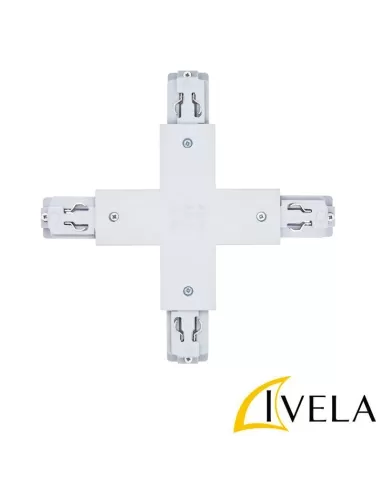 Ivela 7657-10-w31 giunto a croce 850 bianco