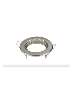 Arkos 37ns fixed recessed round satin nickel hole 62 gu5.3 12v 2