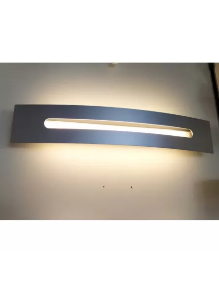 Ultraluce uge63f56a lampada parete genius pa39 arancio 1x39w g5 fluorescente