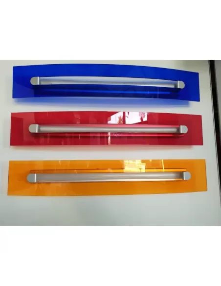 Ultraluce uge63f56a lampada parete genius pa39 arancio 1x39w g5 fluorescente