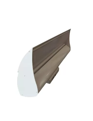 Civic mki 55be 02 wall lamp white 2x55w tc-l 2g11 ip20