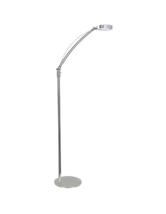 Lampadaire LED Esto 9722032 Leda 7x1W 3000K chromé H 1490 c//anneau inclus