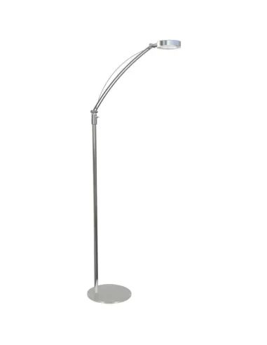 Esto 9722032 leda led floor lamp 7x1w 3000k chrome h 1490 w//ring included