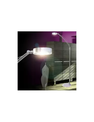 Esto 9722032 leda floor lamp led 7x1w 3000k chrome h 1490 c//ring included