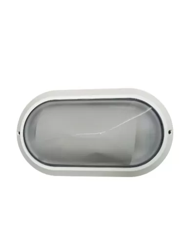 Rendimiento en iluminación 001540 delta oval 1x9w blanco