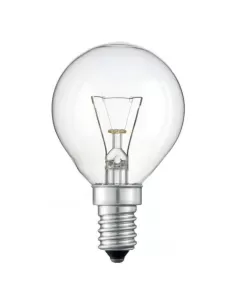 Leuci 031501 0101 clear sphere e14 125//130v 40w