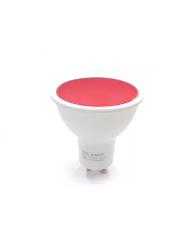 Duralamp 07081 mr16 gu10 230v 9 9w multiled 20°rouge