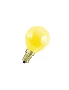 Ledvance sf25gi luxus sfera gialla e27 25w silica  osram