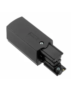 Tête d'alimentation en aluminium Nordic XTS11-2 pour rail Global Trac, noire