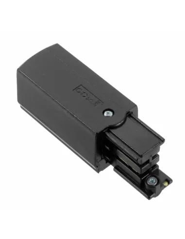 Tête d'alimentation en aluminium Nordic XTS11-2 pour rail Global Trac, noire