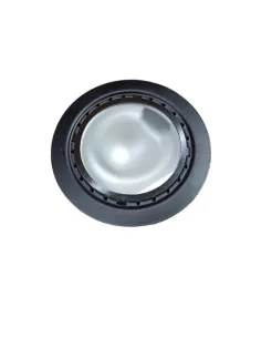 Side 0012-v economical G4 recessed light with black glass