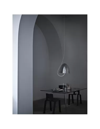 Nemo wetllw51d wet bell suspension in aluminum led 30w white rose