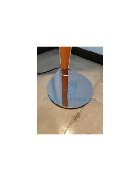 Toobo floor chrome/orange 1x205w 1x75w h210 base 35 d 9 5