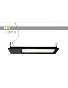 Exenia 310541040 suspension domino fluorescente 2g11 2