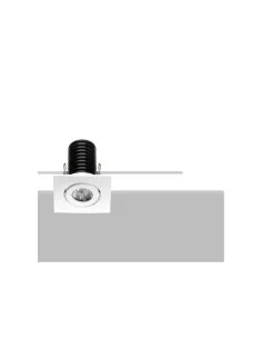 Flexalighting pj2521 adan carré noir 40° ww