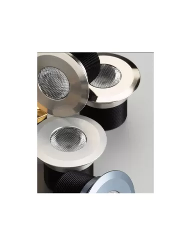 Flexalighting sp1202 selene r 1w//2w ip65 aluminium 10° nw