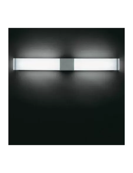 Fontana arte 5446//1 aluminum iceberg wall lamp 2x55w 2g11