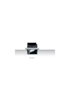 Iguzzini 3 2664 704 0 profundo minimalista 100x100 pequeño con led 3x1w cálido w
