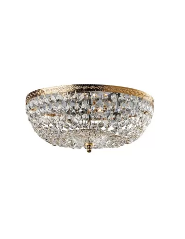 Rossini 2006-40 plafoniera 3 luci con strass