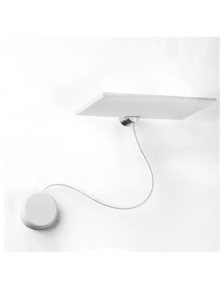 Icone giuupapb20b giÙup apb 20 applique decentrata led 20w 3000k 230v bianco