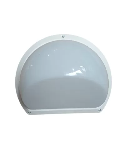 Ivela 131410 plafoniera serie 310 1x60w e27 bianco ip66