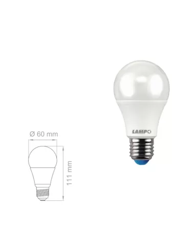 Lampe LED Lampo g60-12w//e27//bc 12W E27 230V 3000K