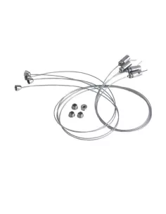 Kit de suspension Lampo pa//sosp//4 pour panneaux 30x30 et 60x60
