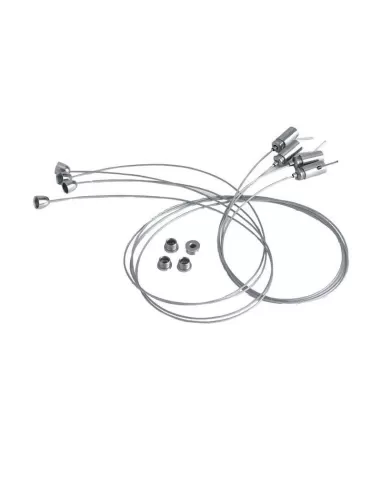 Kit de suspension Lampo pa//sosp//4 pour panneaux 30x30 et 60x60