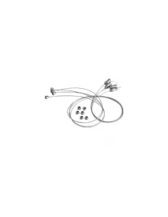 Lampo pa//sosp//6//120 kit sospensione 6 cavi per pa120x30//bn