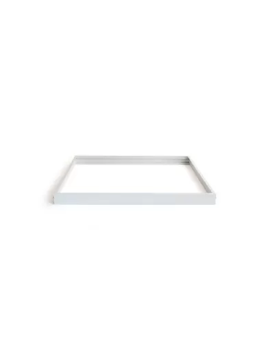 Lampo pa//cor60n cornice bianca pannello led 60x60x5 0
