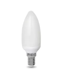 Ampoule basse consommation Poliplast 500570d ecolyt 11 W, culot E14, 6500 K, couleur olive