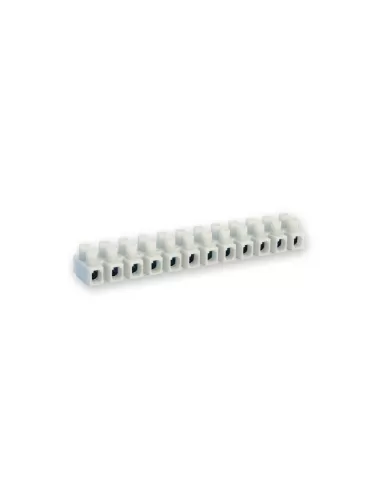 Arnocanali b116 bornier 12 pôles 16 mm2 blanc
