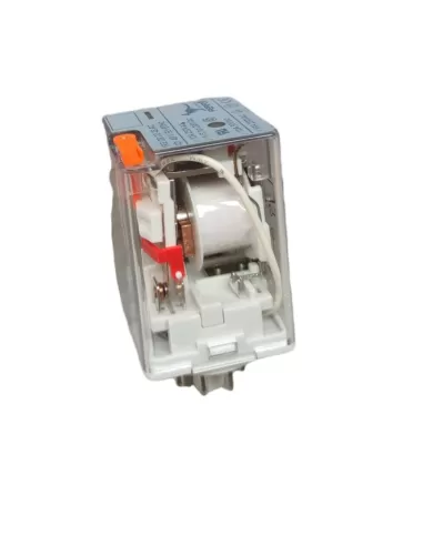 Relais octal Perry Electric 1RE080212AC, 2 transistors, 10 A, 250 V, 12 V CA